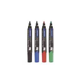 MAGNETOPLAN Whiteboard Marker Pro+ (Mehrfarbig, 4 Stück)