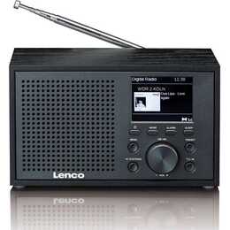 LENCO DAR-017BK Radio digitale (Nero)