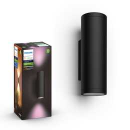 PHILIPS HUE Applique Appear (16 W, Noir)