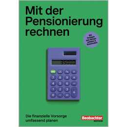 Mit der Pensionierung rechnen