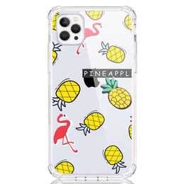 EG Backcover (iPhone 14 Pro Max, Ananas, Transparente)