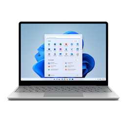 MICROSOFT Surface Laptop Go 2 (12.4", Intel Core i5, 8 GB RAM, 256 GB SSD, Platin)