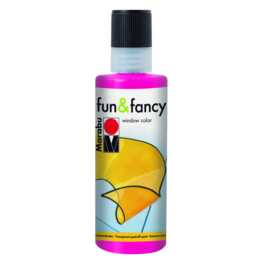 MARABU Fensterfarbe Fun & Fancy (80 ml, Magenta)