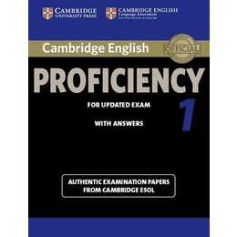 Cambridge English Proficiency 1. Student's Book with answers