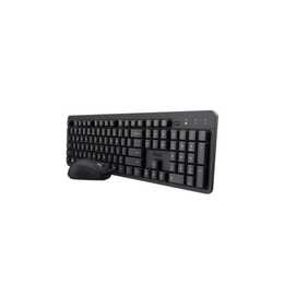 Trust ODY II Kabellose Tastatur Mit AZERTY-Layout - Flach, Leise Und Spritzwassergeschützt