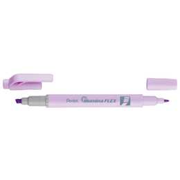 PENTEL Textmarker Illumina Flex (Pastellviolett, 1 Stück)