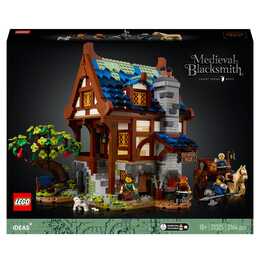 LEGO Ideas Mittelalterliche Schmiede (21325, seltenes Set)