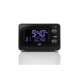 DUAL DAB CR 10 DAB+/FM Radiowecker (Schwarz)