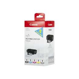 CANON PGI-9 (Gelb, Grau, Magenta, Cyan, Photo Schwarz, Multipack)