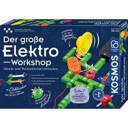 KOSMOS Der grosse Elektro-Workshop Scatola di sperimentazione (Elettronica ed energia)