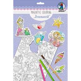 URSUS Carta magnetica Dreamworld (Bianco, A4, 2 pezzo)
