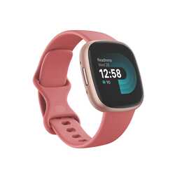 FITBIT Versa 4 (40.5 mm, Aluminium, Rosa)