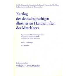 Katalog der deutschsprachigen illustrierten Handschriften des Mittelalters