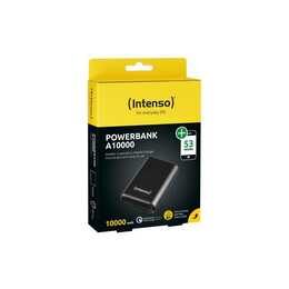 INTENSO A10000 (10000 mAh, Nero)