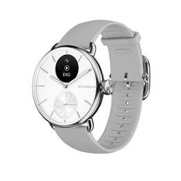 WITHINGS Scanwatch 2 White (38 mm, Edelstahl, Silber)