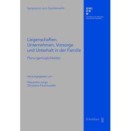 Liegenschaften, Unternehmen, Vorsorge und Unterhalt in der Familie