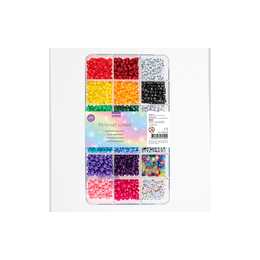 GLOREX Perle (2400 pezzo, Perle, Multicolore)