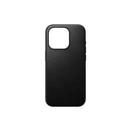 NOMAD GOODS Backcover MagSafe Modern (iPhone 15 Pro, Schwarz)