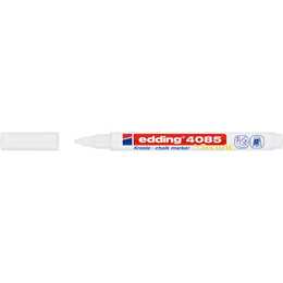 EDDING Kreidemarker 4085 (Weiss, 1 Stück)