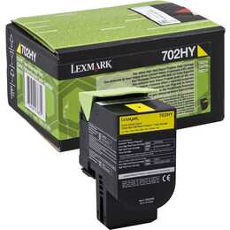 LEXMARK 70C2HY0 (Cartouche individuelle, Jaune)
