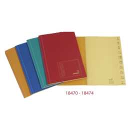 SIMPLEX Briefmarkenalbum (17.5 cm x 24.0 cm, Gelb)