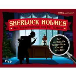 RIVA VERLAG Buch-Adventskalender Sherlock Holmes - Das Verschwinden des Dr. Watson
