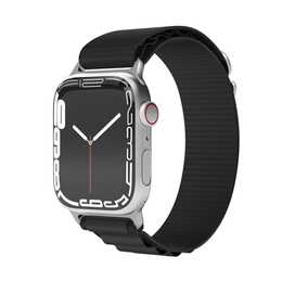 VONMÄHLEN Action Loop Armband (Apple Watch 40 mm / 41 mm / 38 mm, Schwarz)