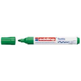 EDDING Marcatore tessile 4500 (Verde, 1 pezzo)