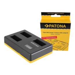 PATONA Canon Triple Canon LP-E17 Chargeur de caméra
