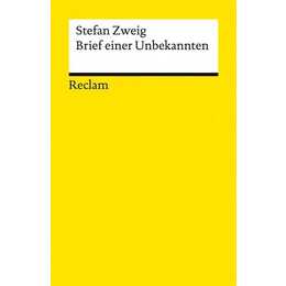 Brief einer Unbekannten