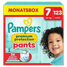 PAMPERS Premium Protection Pants XX-Large T. 7 (123 pièce)