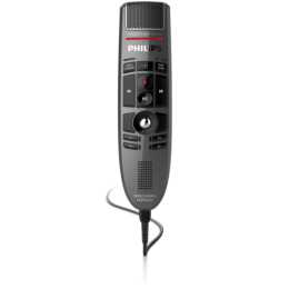 PHILIPS SpeechMike III Pro Premium LFH3500 (Gris, Black)