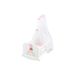 ROBA Peppa Pig Puppenwiege (Weiss, Mehrfarbig)