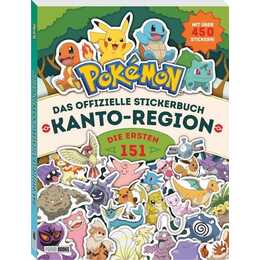 Pokémon: Das offizielle Stickerbuch Kanto-Region - Die ersten 151