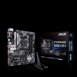 ASUS Prime B550M-A WIFI II (AM4, AMD B550, Micro ATX)