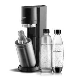 SODASTREAM Duo (60 l, Metallic, Schwarz)