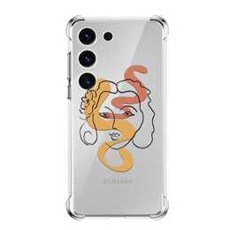 EG Backcover (Galaxy S23, Kunst, Transparent)