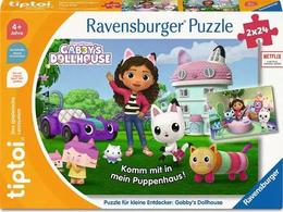 RAVENSBURGER Gabby's Dollhouse Gabby's Dollhouse Puzzle (2 x 24 Stück ...