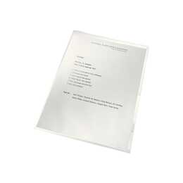 LEITZ Dossiers chemises (Transparent, A4, 100 pièce)