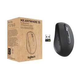 LOGITECH MX Anywhere 3S Mouse (Senza fili, Office, Grafite)