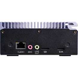 SHUTTLE Edge PC SPCEL12 (Intel Celeron J6412, Intel UHD Graphics, Nero, Blu)