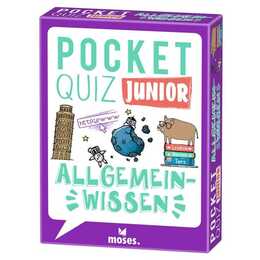 MOSES VERLAG Pocket Quiz junior Allgemeinwissen (DE)