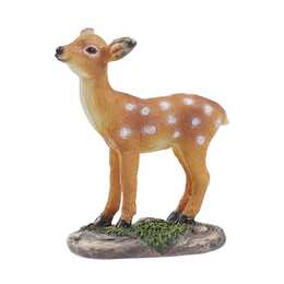 HOBBYFUN Reh Deko Miniatur-Figur (Braun)