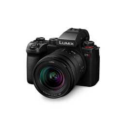 PANASONIC Lumix S5M2 + S-R2060E Kit (24.2 MP, Vollformat, Schwarz)