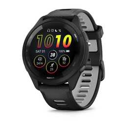 GARMIN Forerunner 265 (46 mm, One Size, Schwarz)