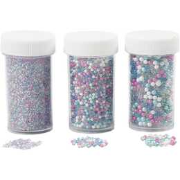 CREATIV COMPANY Perlen (Glas, Mehrfarbig)