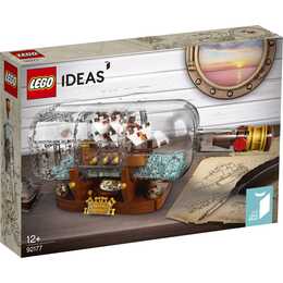 LEGO Ideas Bateau en bouteille (92177, Difficile à trouver)