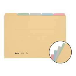 BIELLA Hängeregister (A4, Mehrfarbig, 5 Stück)