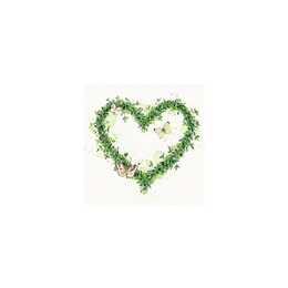 BRAUN + COMPANY Papierserviette Green Dream (33 cm x 33 cm, 20 Stück)