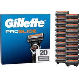 GILLETTE Lame de rasoir Fusion5 Proglide (20 pièce)